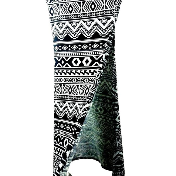 Summer Chic Beach Swim Cover Up Top Tunic Size XS Black Open Sides to Waist - Picture 3 of 8